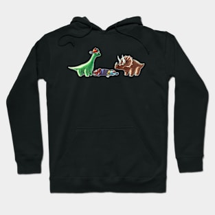 Never give a cap to a triceratops Hoodie